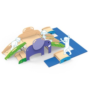 Wild Climber Structure Elephant Beleduc