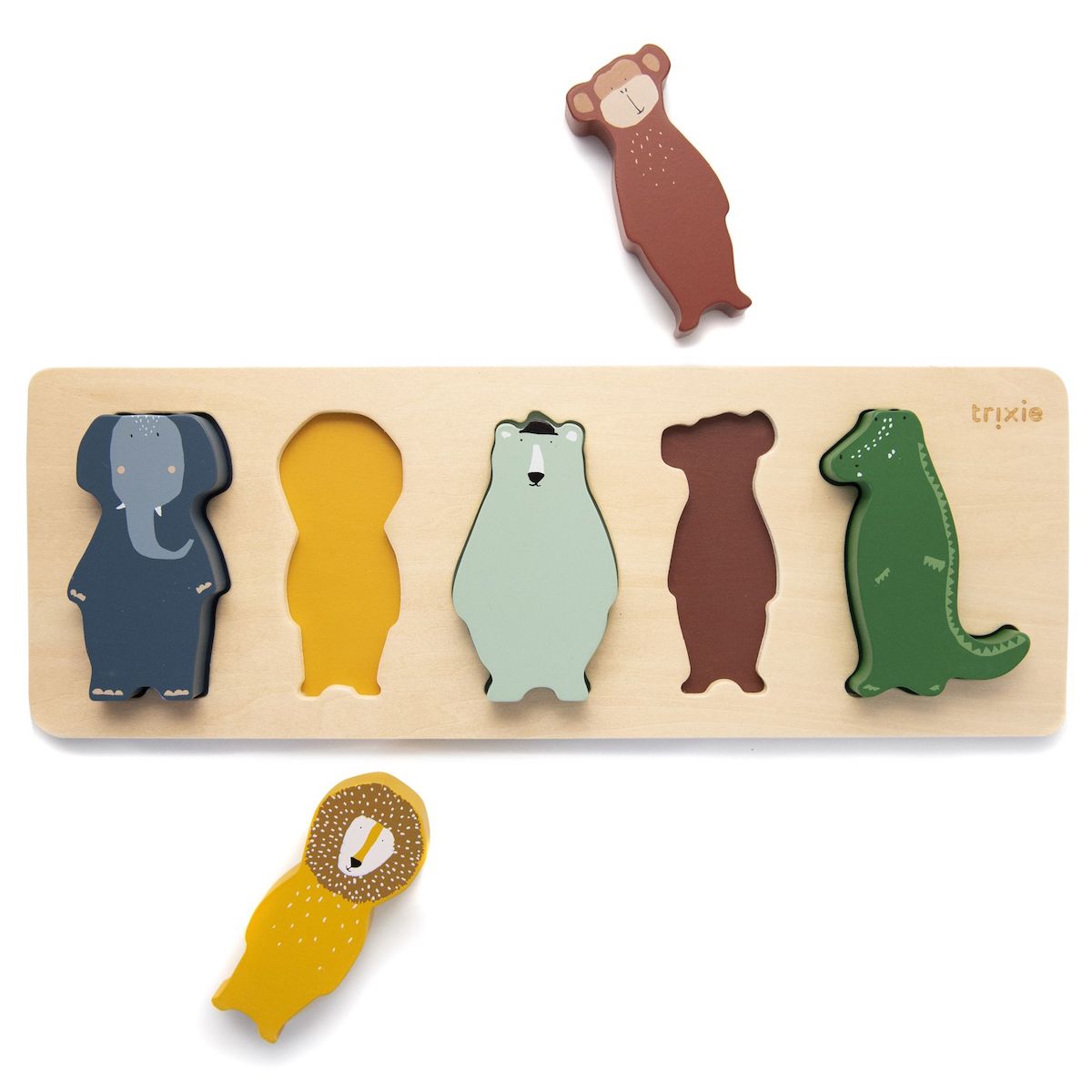 Wooden shape puzzle Trixie