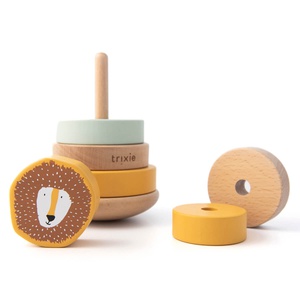Wooden stacking toy - Mr. Lion Trixie
