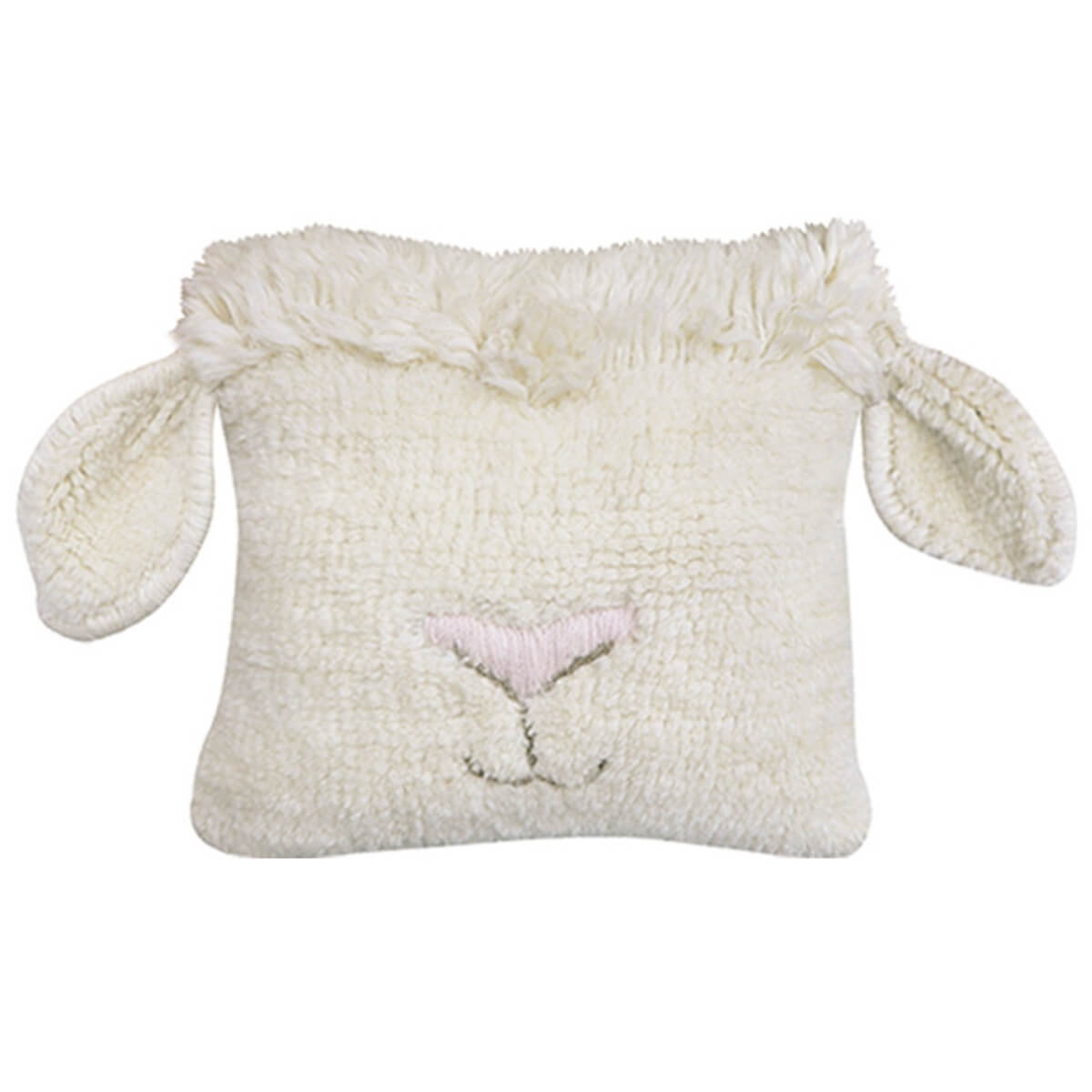 Woolable cushion 35x35cm Nose Sheep Lorena Canals pink