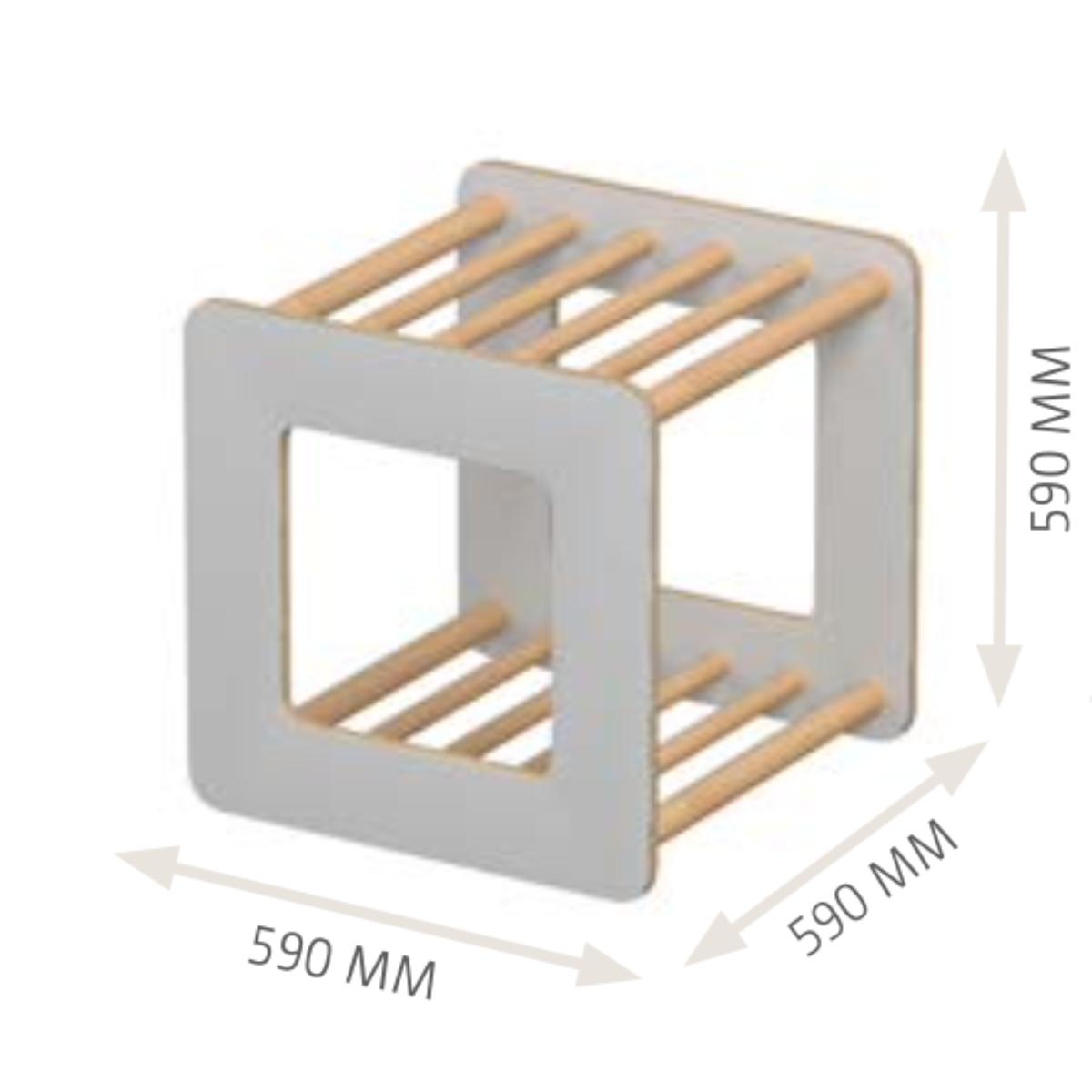 Würfel avec fenêtre carrée Beleduc