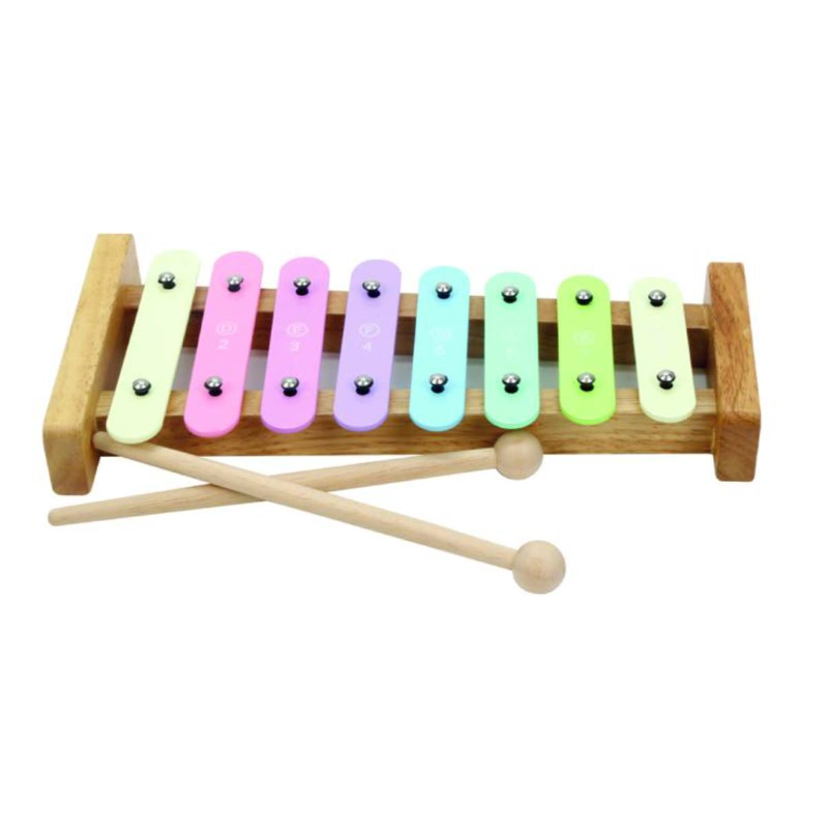 Xylophone en métal multicolore Beleduc