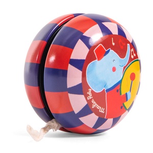 Yoyo éléphant LES JOUETS METAL Moulin Roty
